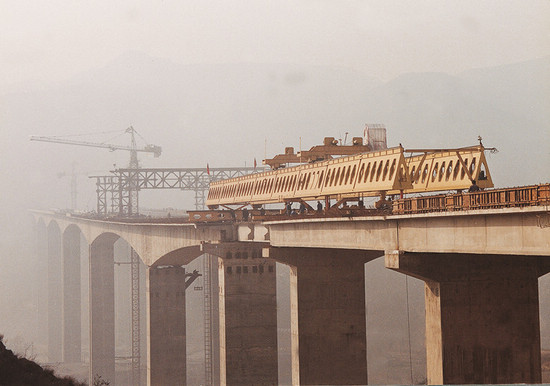Кран  сотового  балки для строительства  моста